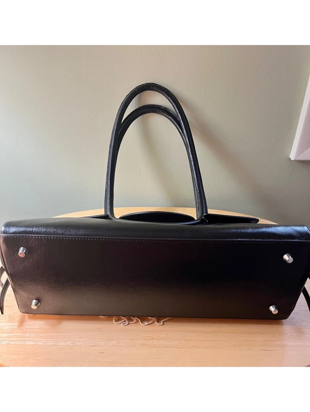 STAUD Maude Black Leather Shoulder Bag - Picture 7 of 9